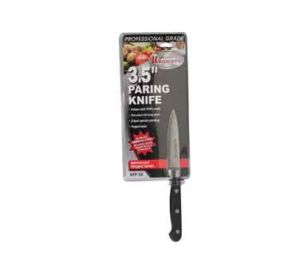 KFP-35- 3-1/2" Paring Knife Black