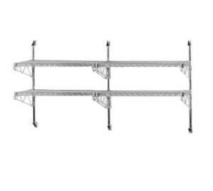 AB2-14-X- Lite Series Wire Shelving Wall Post & Brackets