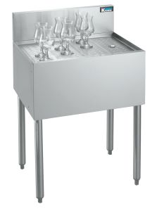 KR18-GS12-D- 12" X 19" Underbar Drainboard