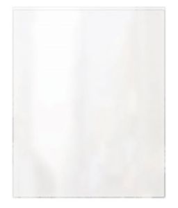 100 8.5X14- 8-1/2" x 14" Menu Cover Clear