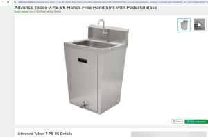 7-PS-86 Hand Sink
