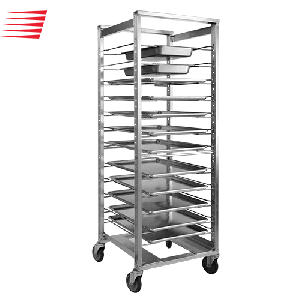 207UA13A full-height aluminum utility rack