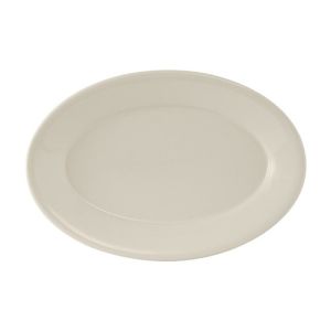 TRE-039- 13" x 9" Platter Eggshell