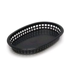 1076BK- Black Chicago Platter Basket