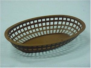 1074BR -  9" Brown Classic Basket