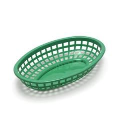 1074G -  9" Green Classic Basket