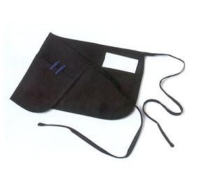 605REV-BK - Black Reversible Waist Apron