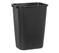 FG295700BLA- 41-1/4 Qt Waste Basket Black