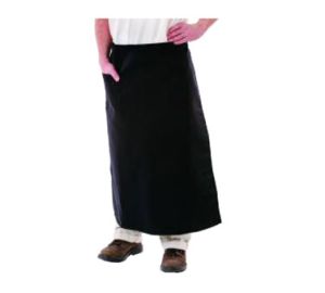 607PS1-BK - Black Bistro/Bar Apron