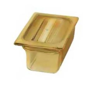 1052113 - 1/9 Size Amber Top Notch® High Heat Food Pan