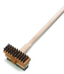 4029400- 48" Broiler Brush Hardwood