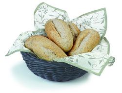 4920203 -  9" Black Duraweave Basket