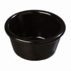 S28303- 4 Oz Ramekin Black