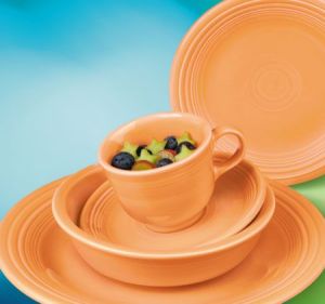 463325- 6-1/8" Plate Orange