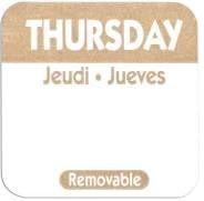 R104R - Removable Labels Thursday