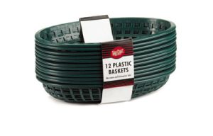 C1074BK- 9" x 6" Basket Black