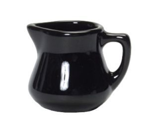 BBR-035- 3-1/2 Oz Creamer Black