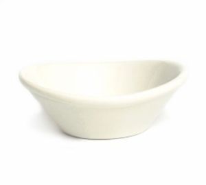 BEX-0175- 1-3/4 Oz Jelly Dish Eggshell