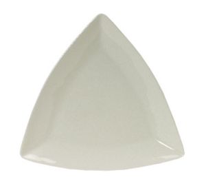BEZ-1108- 11" Plate Triangular Eggshell