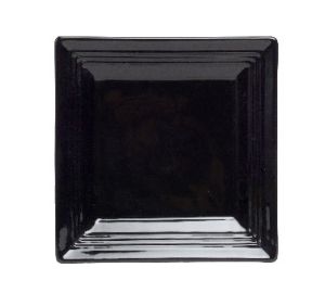 CBH-0845- 8-1/2" Plate Square Black