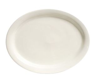 TNR-014- 13" x 10" Platter Eggshell