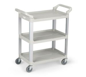 97004- Plastic Cart Blue Gray