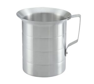 128 Oz (4 Qt) Measuring Cup Aluminum