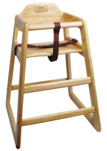CHH-101A- 20" High Chair Natural