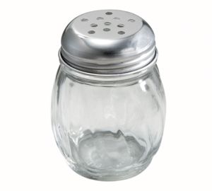 6 Oz Cheese Shaker Glass