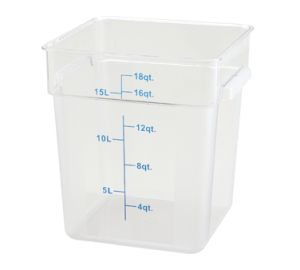 PCSC-18C- 18 Qt Storage Container