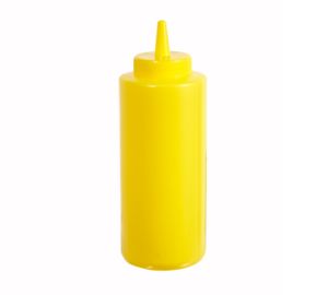 PSB-12Y- 12 Oz Squeeze Bottle Yellow