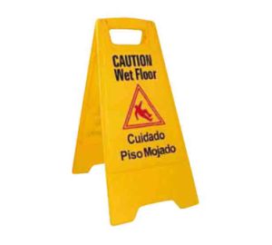 WCS-25- Wet Floor Caution Sign