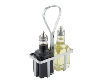 Rack For (2) Cruets Oil & Vinegar