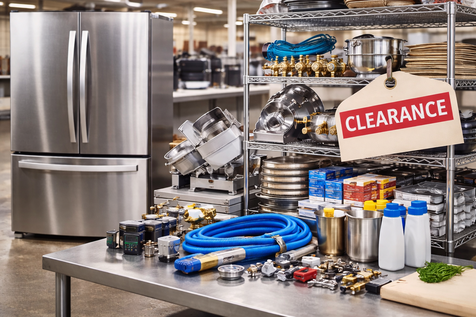 Overstock, Clearance, & Dent/Ding